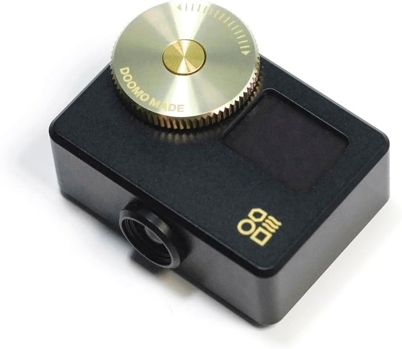DOOMO MADE OLED Light Meter, Meter S Brass Version, New Screen Design, Real-time Metering and One-Button Metering for Vintage Cameras (Brass Dial) - Image 1